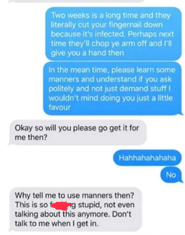 When Coworker Demands A Favor (3 pics)