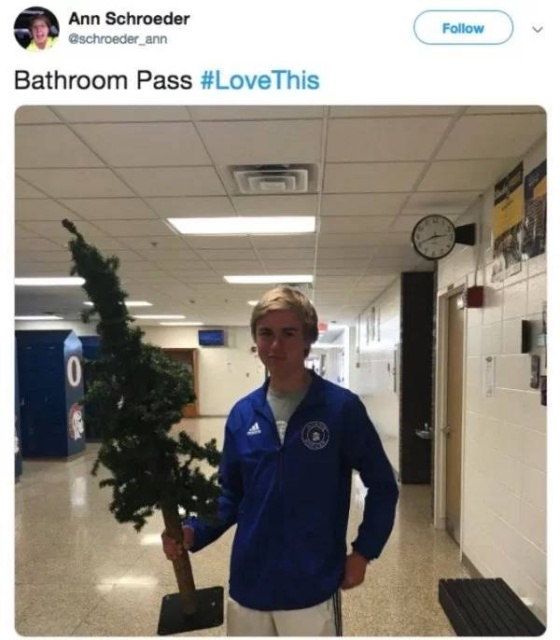 Very Unusual Hall Passes (34 pics)