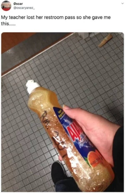 Very Unusual Hall Passes (34 pics)