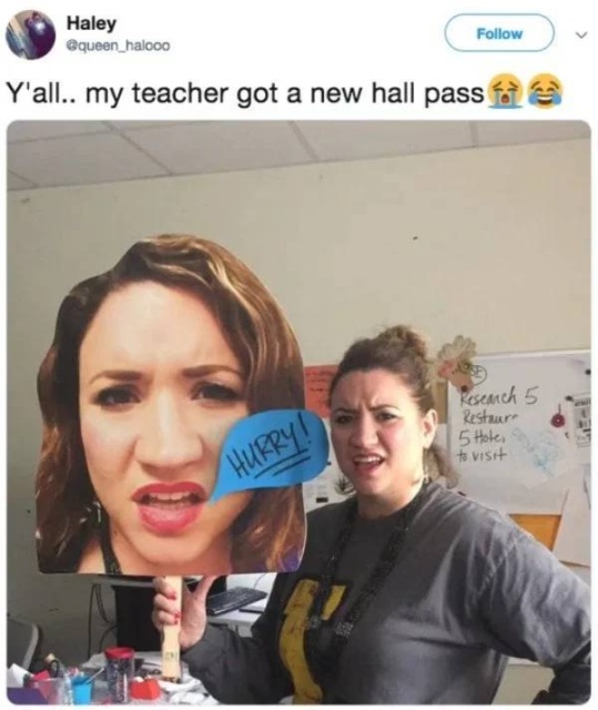 Very Unusual Hall Passes (34 pics)