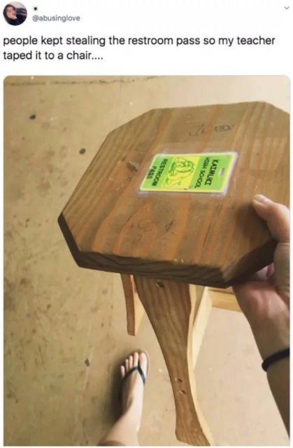 Very Unusual Hall Passes (34 pics)