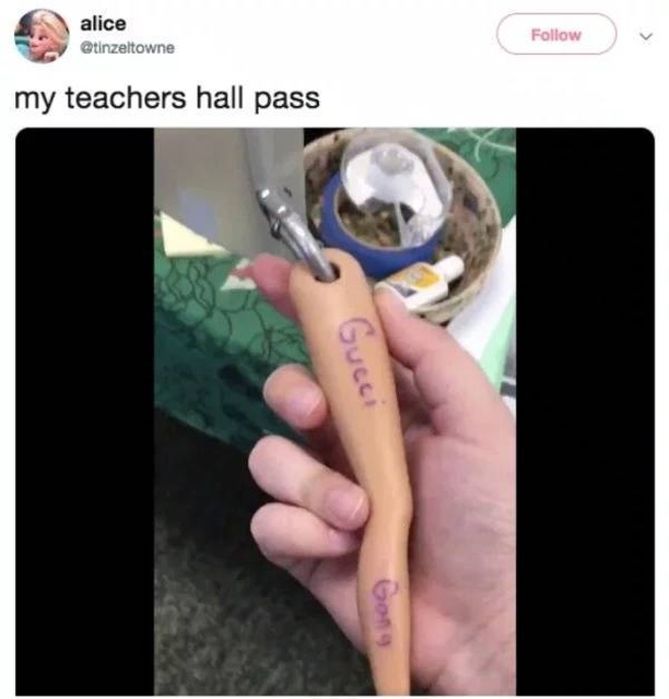 Very Unusual Hall Passes (34 pics)
