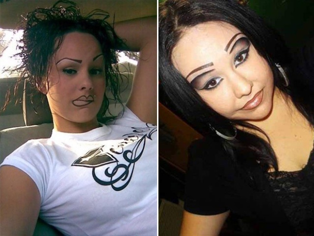 Women Who Don’t Understand Eyebrows (21 pics)