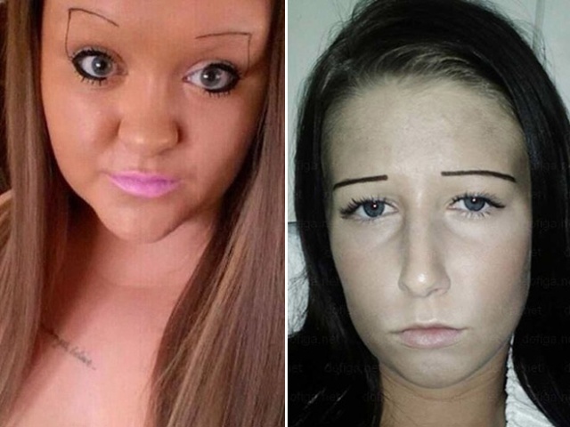Women Who Don’t Understand Eyebrows (21 pics)