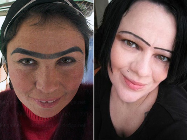 Women Who Don’t Understand Eyebrows (21 pics)