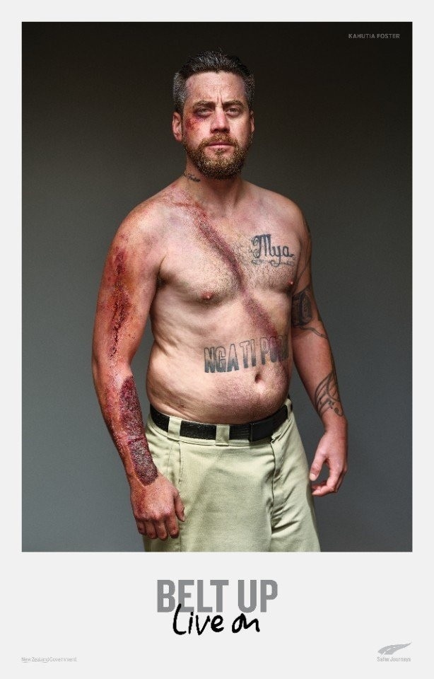 New Zealand Seatbelt Campaign ‘Belt Up’ (10 pics)