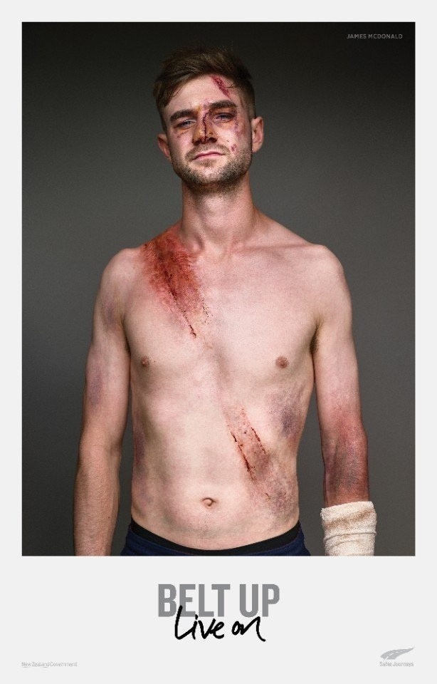New Zealand Seatbelt Campaign ‘Belt Up’ (10 pics)