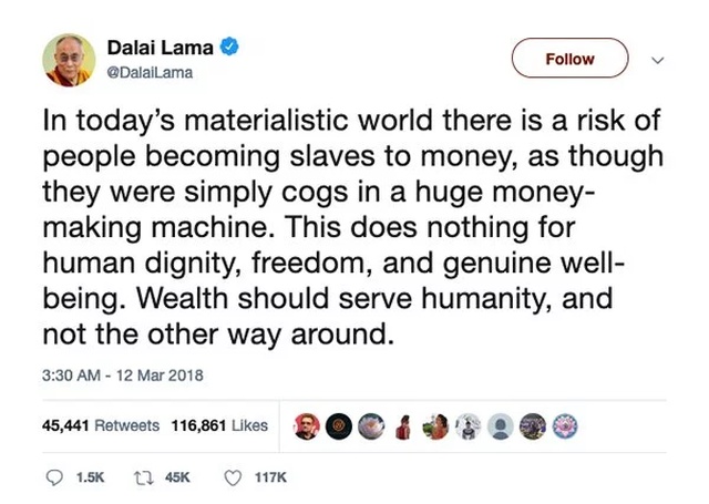 The Dalai Lama On Twitter (16 pics)