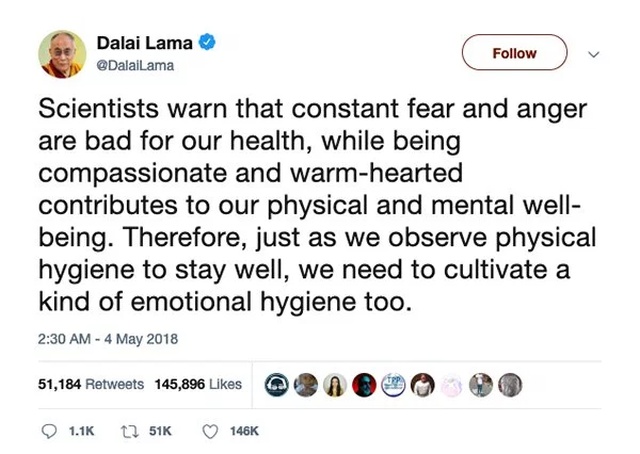 The Dalai Lama On Twitter (16 pics)