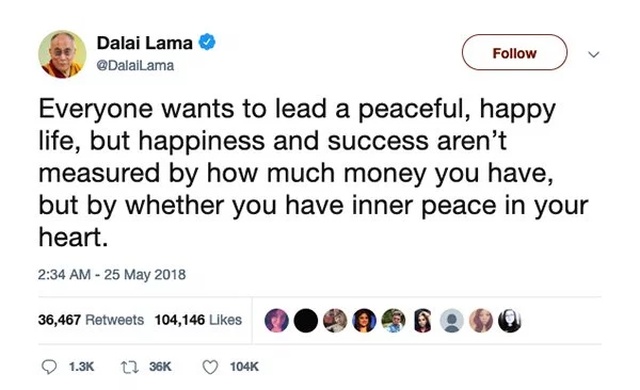 The Dalai Lama On Twitter (16 pics)