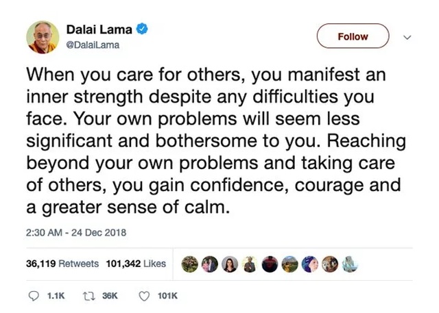 The Dalai Lama On Twitter (16 pics)