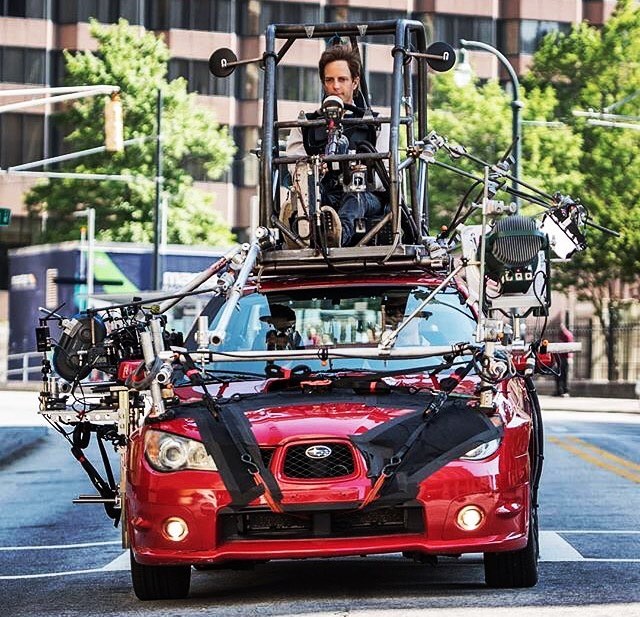 The Stunt Driver Behind Baby Driver's Crazy Car Chases (3 pics)