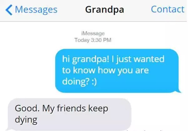 Grandparents Who Are Good At Texting (28 pics)
