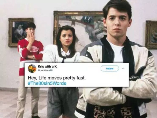 The 80’s In 5 Words (26 pics)