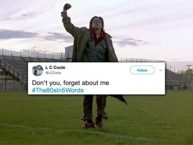 The 80’s In 5 Words (26 pics)