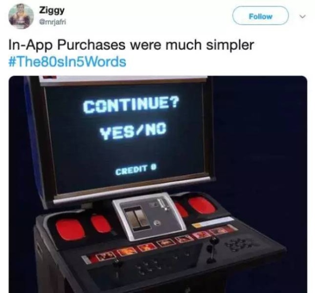 The 80’s In 5 Words (26 pics)