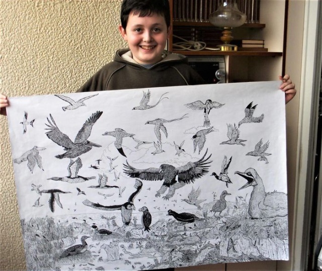 Started At 4, Here Is What He Has Drawn By Age 16 (32 pics) Started At 4, Here Is What He Has Drawn By Age 16 (32 pics)