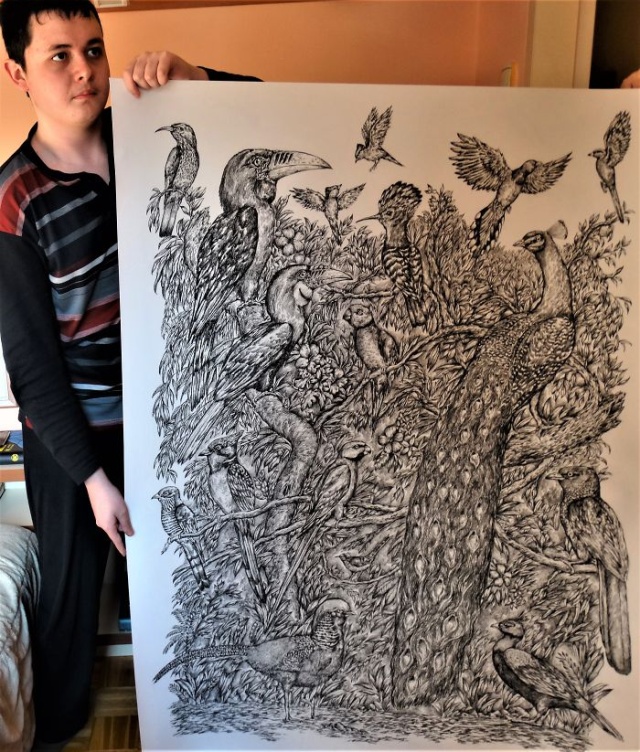 Started At 4, Here Is What He Has Drawn By Age 16 (32 pics)