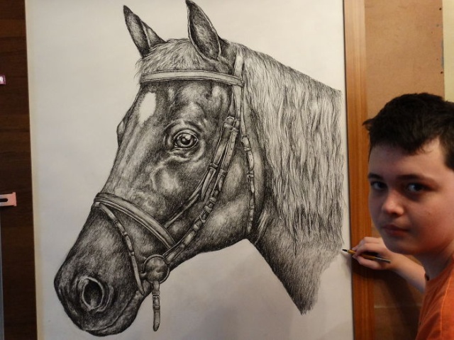 Started At 4, Here Is What He Has Drawn By Age 16 (32 pics)