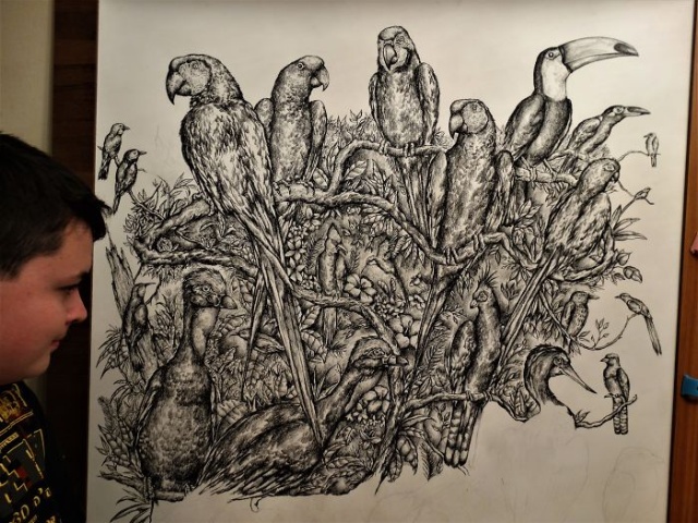 Started At 4, Here Is What He Has Drawn By Age 16 (32 pics)
