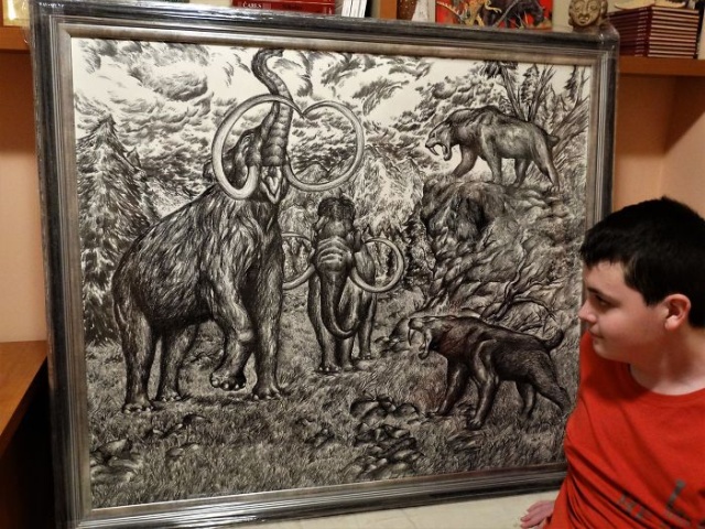 Started At 4, Here Is What He Has Drawn By Age 16 (32 pics)