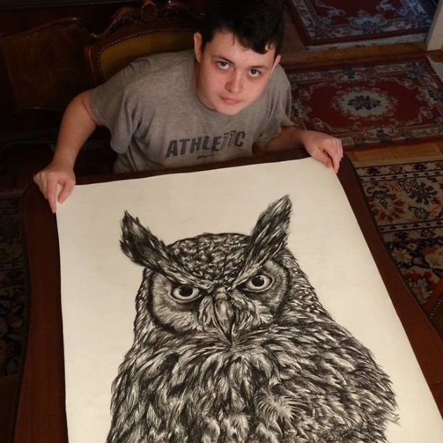 Started At 4, Here Is What He Has Drawn By Age 16 (32 pics)