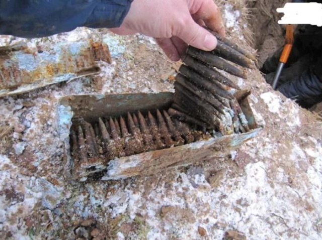 German Machine Gun Found From World War II (10 pics)