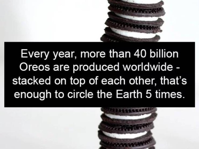 Oreo Facts (17 pics)