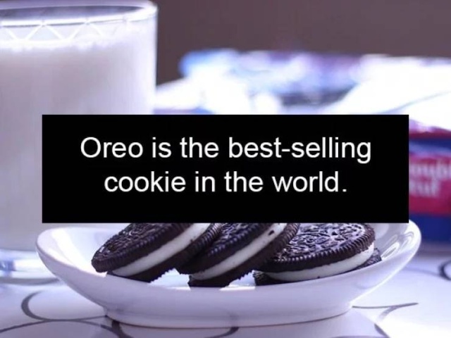 Oreo Facts (17 pics)