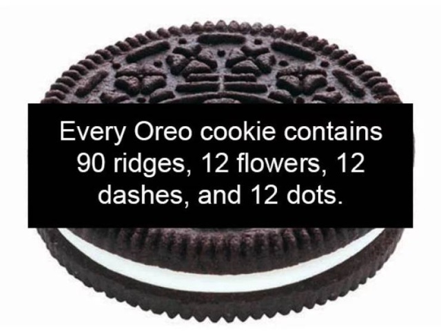 Oreo Facts (17 pics)