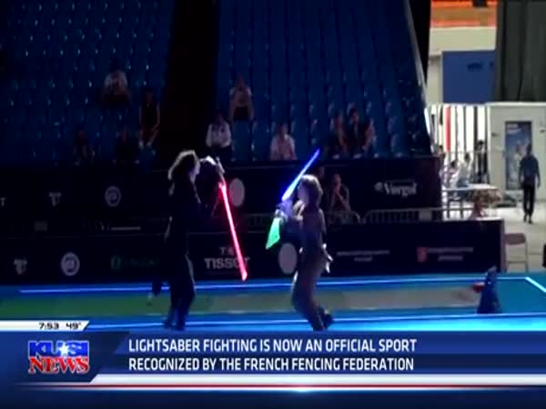 French Lightsaber Fencing Tournament