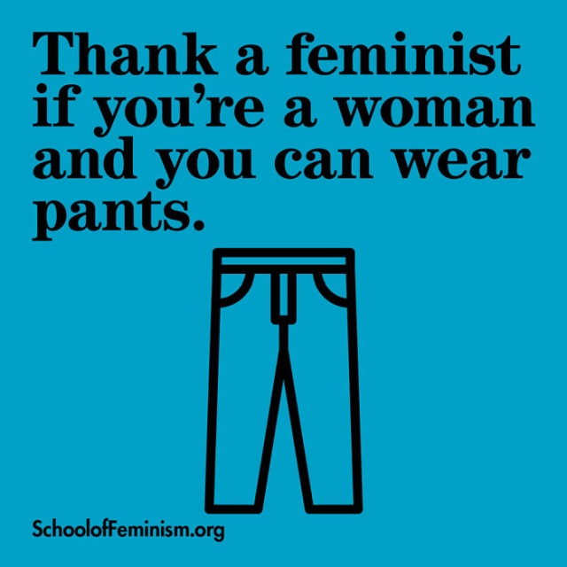 Posters Showing What Women Should ‘Thank A Feminist’ For (20 pics)