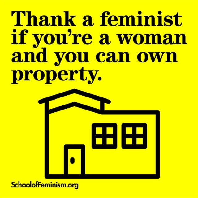 Posters Showing What Women Should ‘Thank A Feminist’ For (20 pics)