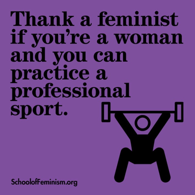 Posters Showing What Women Should ‘Thank A Feminist’ For (20 pics)