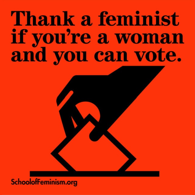 Posters Showing What Women Should ‘Thank A Feminist’ For (20 pics)