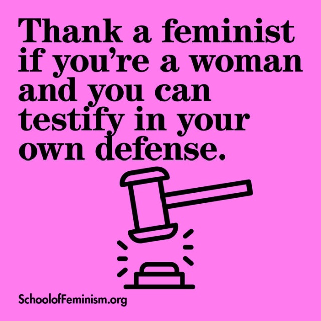Posters Showing What Women Should ‘Thank A Feminist’ For (20 pics)