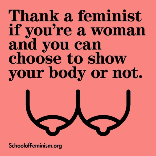 Posters Showing What Women Should ‘Thank A Feminist’ For (20 pics)