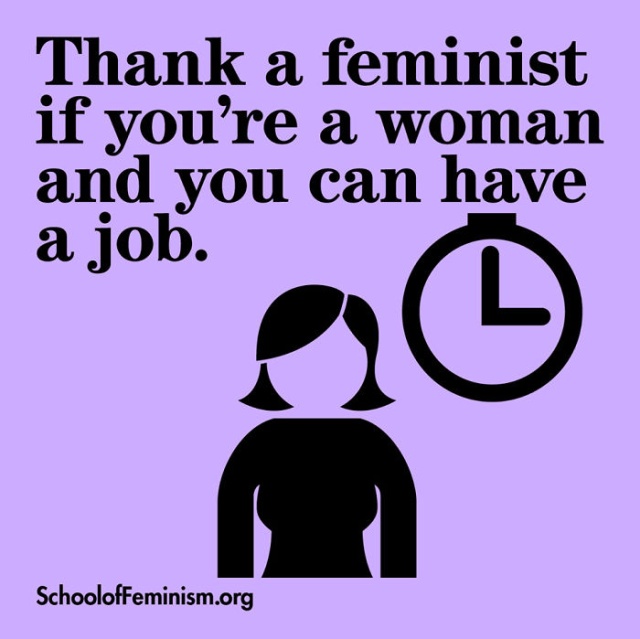 Posters Showing What Women Should ‘Thank A Feminist’ For (20 pics)