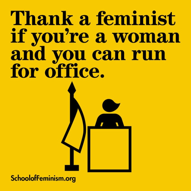 Posters Showing What Women Should ‘Thank A Feminist’ For (20 pics)