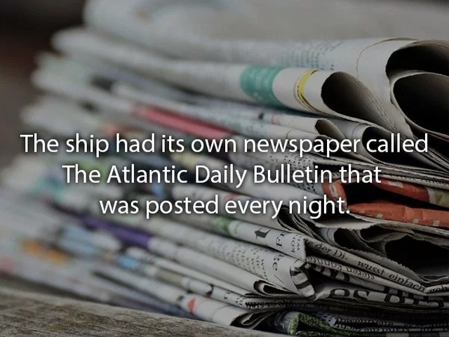 Facts About The Titanic (20 pics)