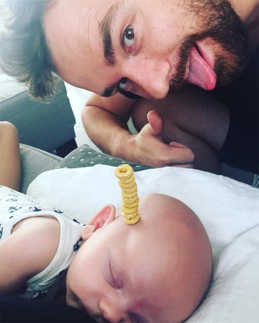 Dumb Viral Trend: Stacking Cheerios On Babies (20 pics)