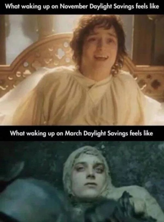 Memes For When You Need An Extra Hour Of Daylight (22 pics)