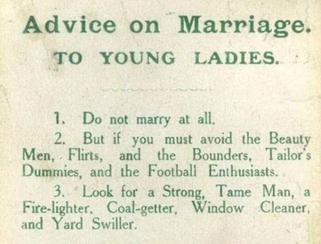 Suffragette’s Advice From 1918 (10 pics)