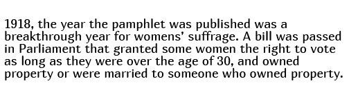 Suffragette’s Advice From 1918 (10 pics)
