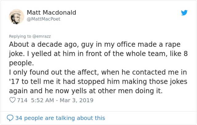 Men Share Times They Stopped Sexist Behavior (31 pics)