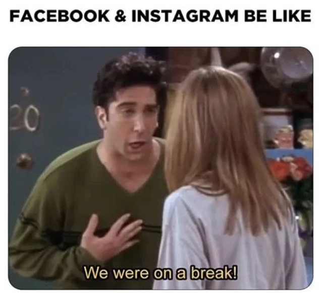 Facebook & Instagram Shutdown Memes (23 pics)