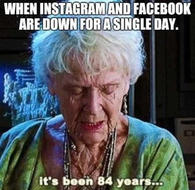 Facebook & Instagram Shutdown Memes (23 pics)