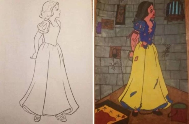 Something Is Very Wrong With These Coloring Books (28 pics)