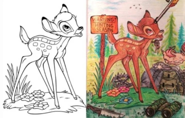 Something Is Very Wrong With These Coloring Books (28 pics)