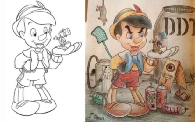 Something Is Very Wrong With These Coloring Books (28 pics)